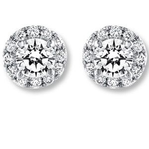 Leo diamond earrings